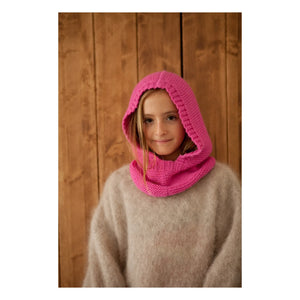 Marlot Paris - Baby Alpaca Lutin Balaclava | Fuchsia