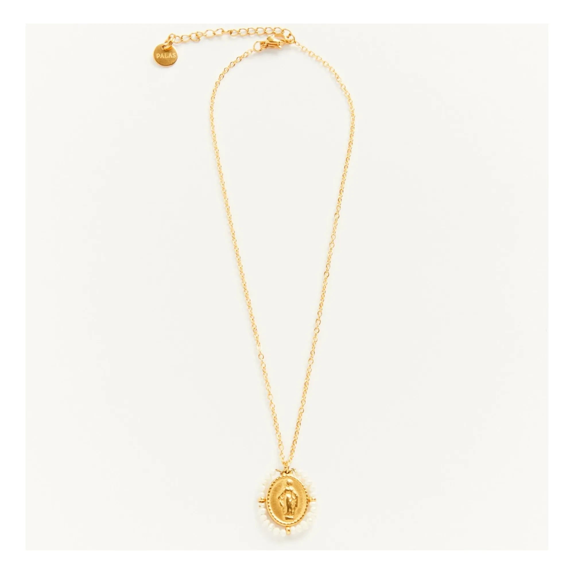 Palas - Santa Maria Precious Necklace - Children's Collection | White