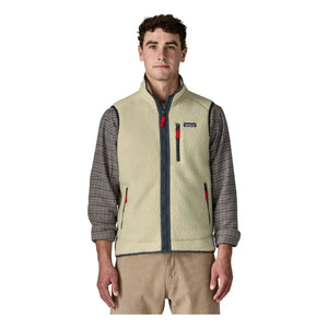 Patagonia - Retro Fleece Sleeveless Vest Made from Recycled Fibers | Natural