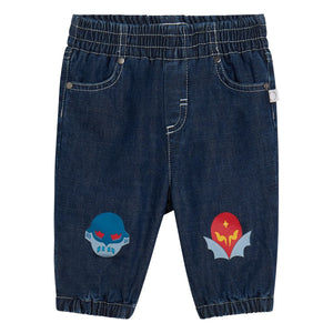 Stella McCartney Kids - Super Hero Jeans | Dark Blue