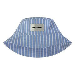 Tangerine - Bob Logo Striped | Light Blue