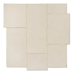 Ferm Living - Off-White Offset Bedspread