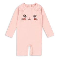 Konges Sløjd - Kitty UV-Protected Swimsuit Made from Recycled Fibers | Pink