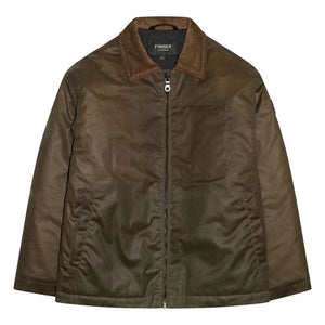 Finger in the Nose - Clark Oil Canvas Jacket | Khaki