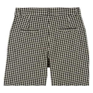 Emile et Ida - Pamuklu Vichy Pantolon | Siyah