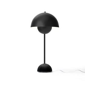 & Tradition - Flowerpot VP3 Table Lamp, Verner Panton, 1969 | Black