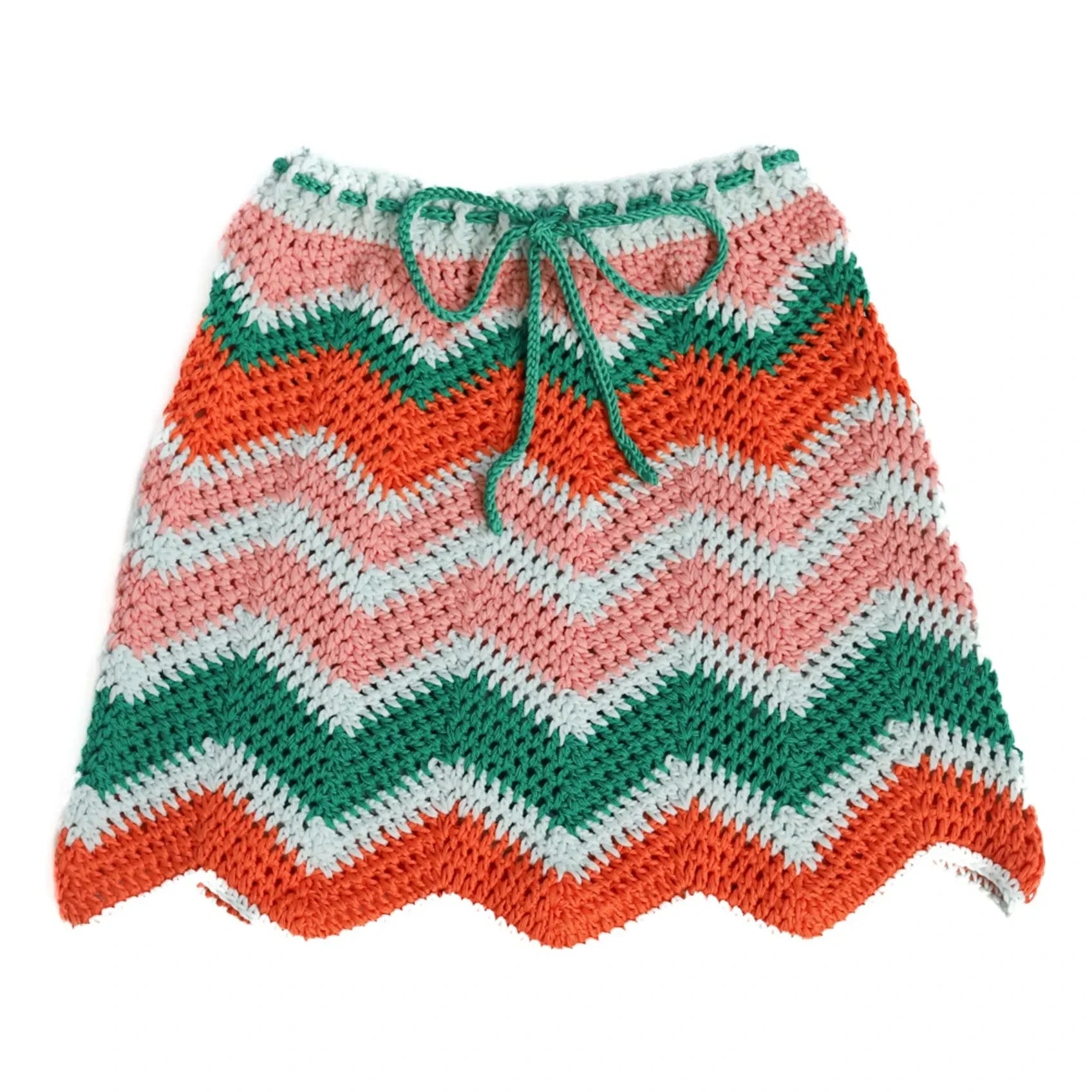 Kalinka - Etna Crochet Skirt | Green
