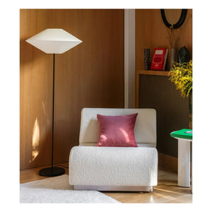 The Socialite Family - Carino Velvet Piped Square Pillow | Pink