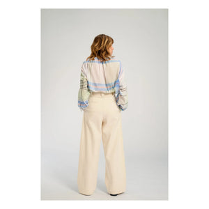 Virginie de Vinster - Hokkaido Checkered Blouse | Blue