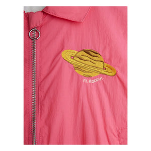 Mini Rodini - Recycled Fiber Bomber Jacket | Pink