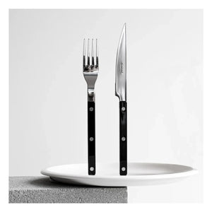 Sabre - 24-Piece Cutlery Set | Black