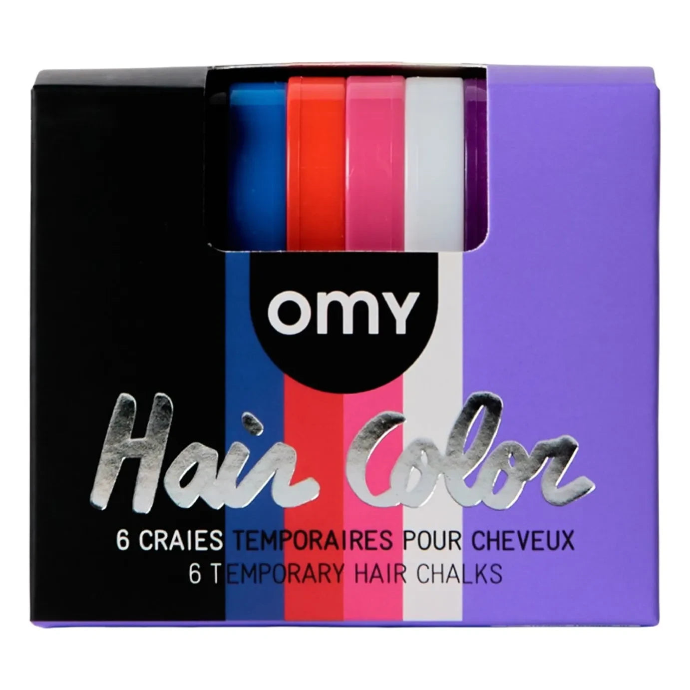 Omy - Wicked Hair Chalk - Set of 6