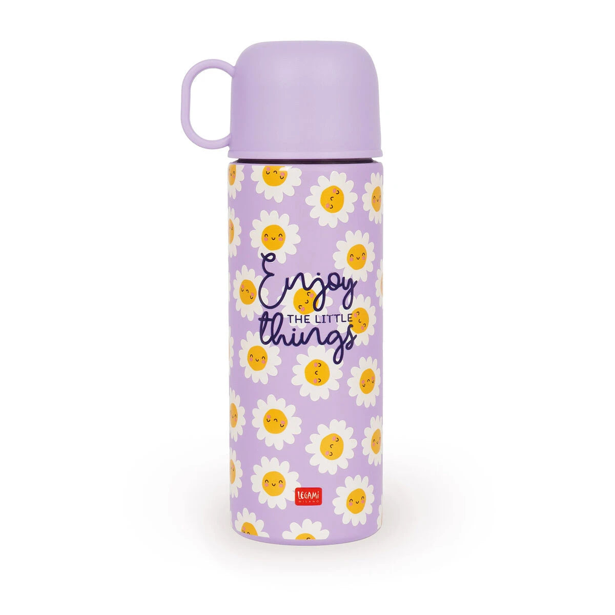 Legami - Thermos and Mug - Hot and Cold - Daisy