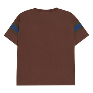 The Campamento - Çizgili Tişört | Kahverengi