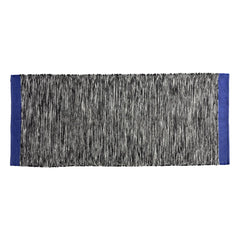 La cerise sur le gâteau - Matt Recycled Cotton Rug | Black
