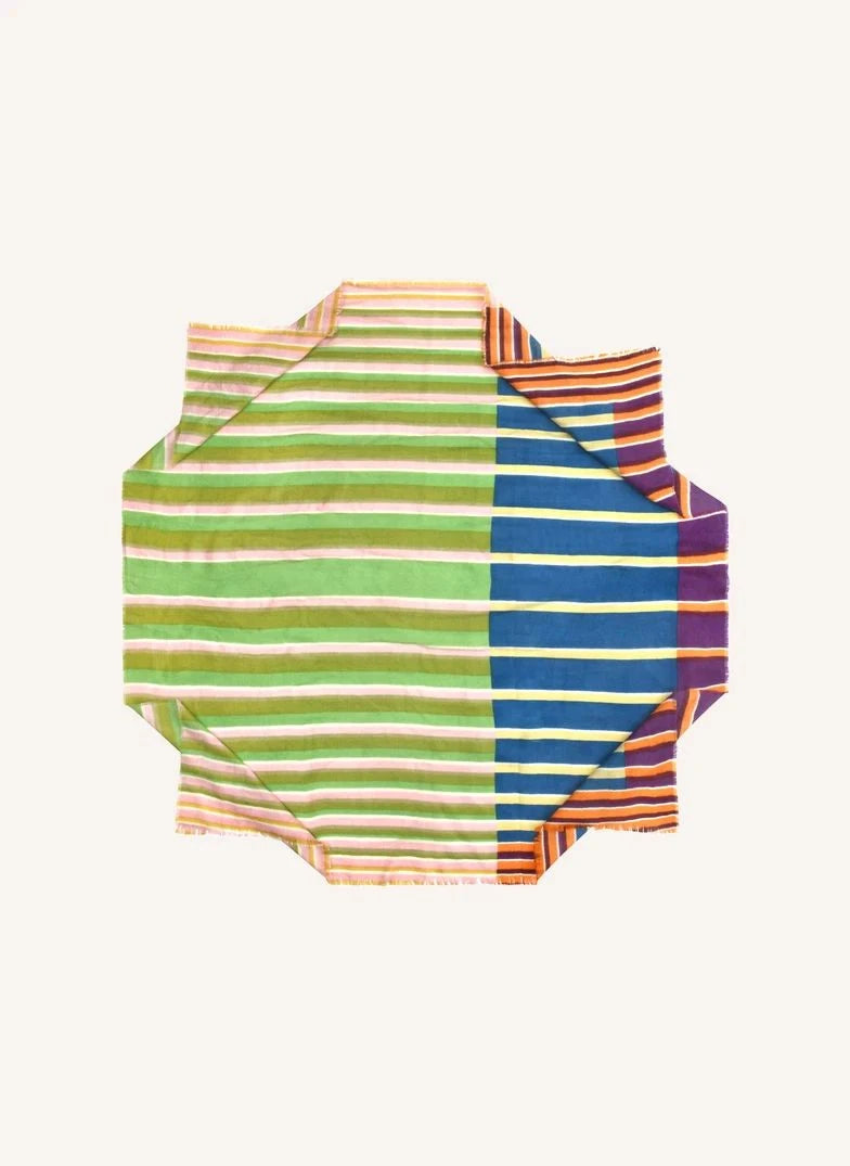 Epice Paris - Wool and Silk Bandana | Green