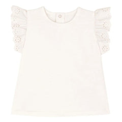 Petit Bateau - Broderie Anglaise T-Shirt | White