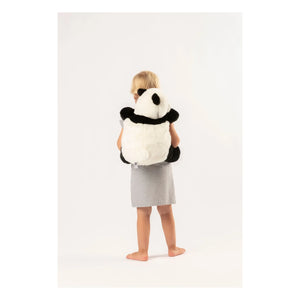 Wild & Soft - Panda Backpack | Noir/Blanc