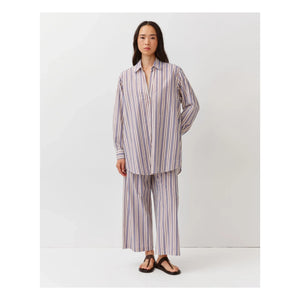 Diega - Centia Striped Shirt | Ecru