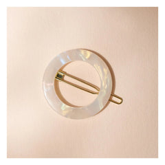 Bachca - Round Mother-of-Pearl Hair Clip