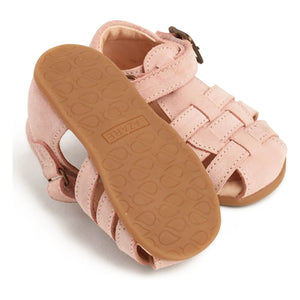 Lazare - Ernest Suede Sandals | Dusty Pink
