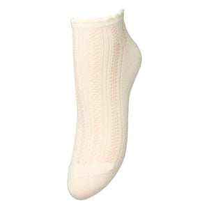 Becksöndergaard - Crocchia Cotton Socks | Ivory