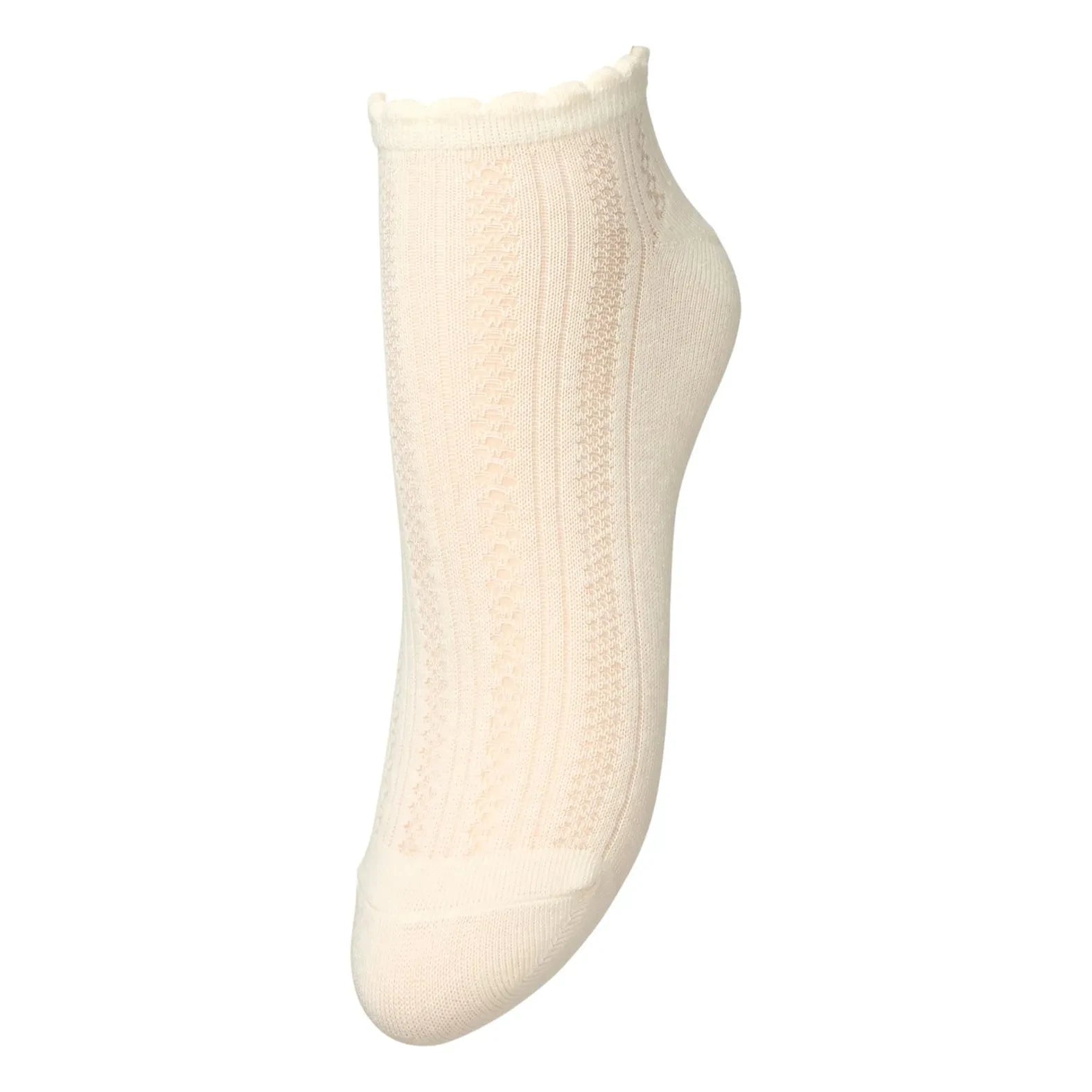 Becksöndergaard - Crocchia Cotton Socks | Ivory