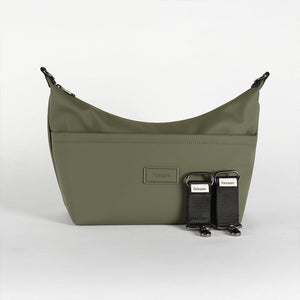 Finnson Fia Eco Oversized Stroller Organiser - Khaki-Stroller Organisers-Khaki-One Size | Natural Baby Shower