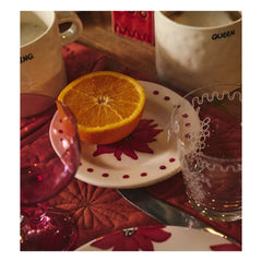 Anna + Nina - Fiorita Plate | Red