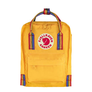 Fjällräven Kånken - Rainbow Mini Unisex Yellow Backpack