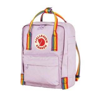 Fjällräven Kånken - Rainbow Mini Unisex Lavender Backpack