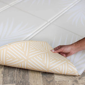 FOLDiMATS Playmat 130x190cm - Palm Scandi-Play Mats-Palm Scandi-130x190cm | Natural Baby Shower