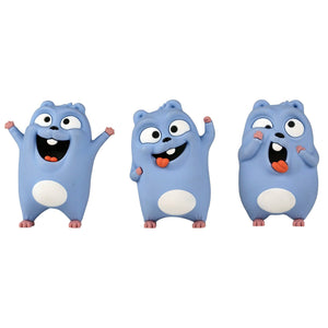 Grizzy and the Lemmings - 3 Piece Leming Figure Toy