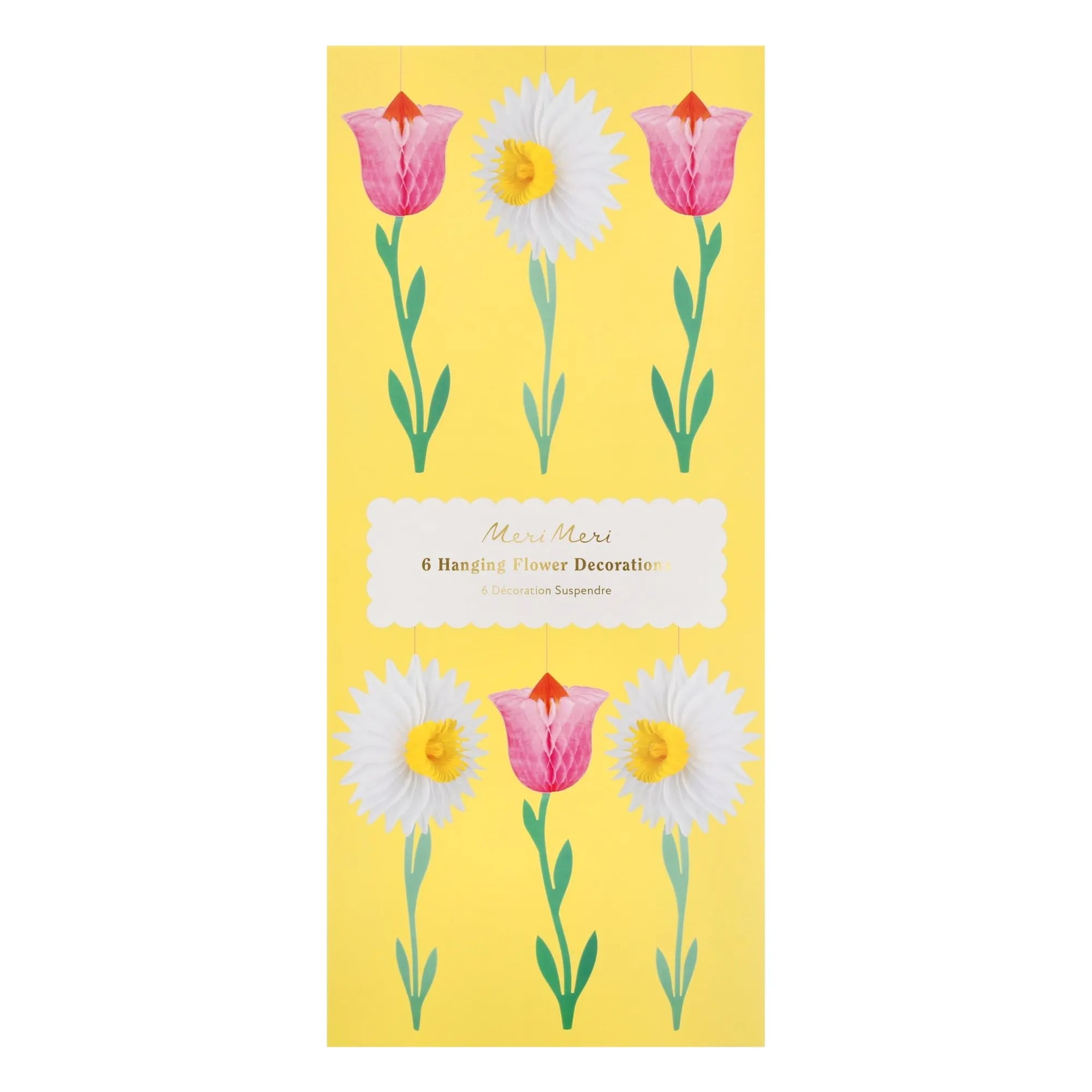Meri Meri - Drooping Flowers - Set of 6