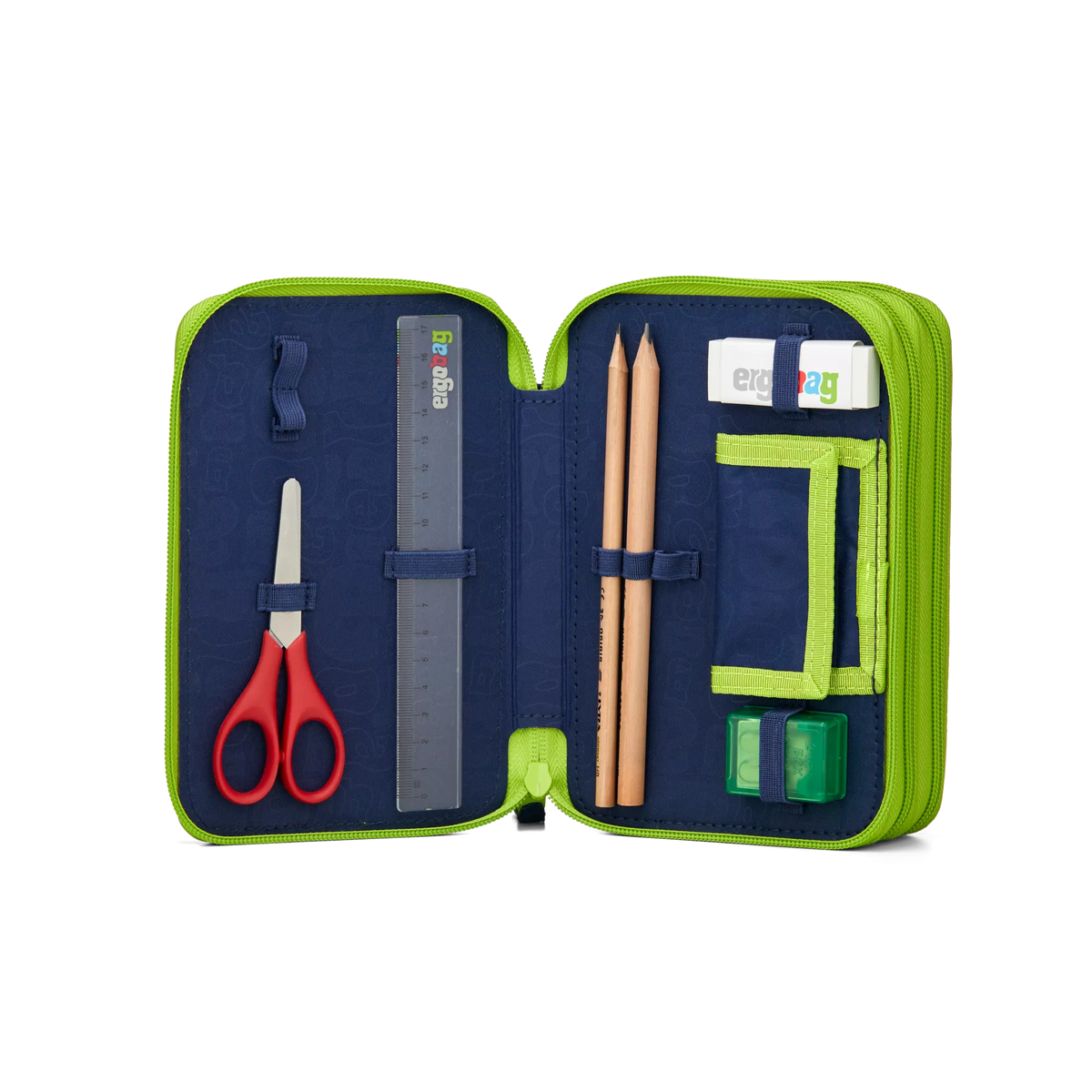 Ergobag - Maxi Kalem Kutusu Front Runbear