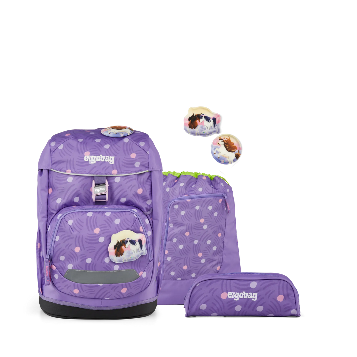Ergobag - Flex Okul Çantası Seti Ponybearadise