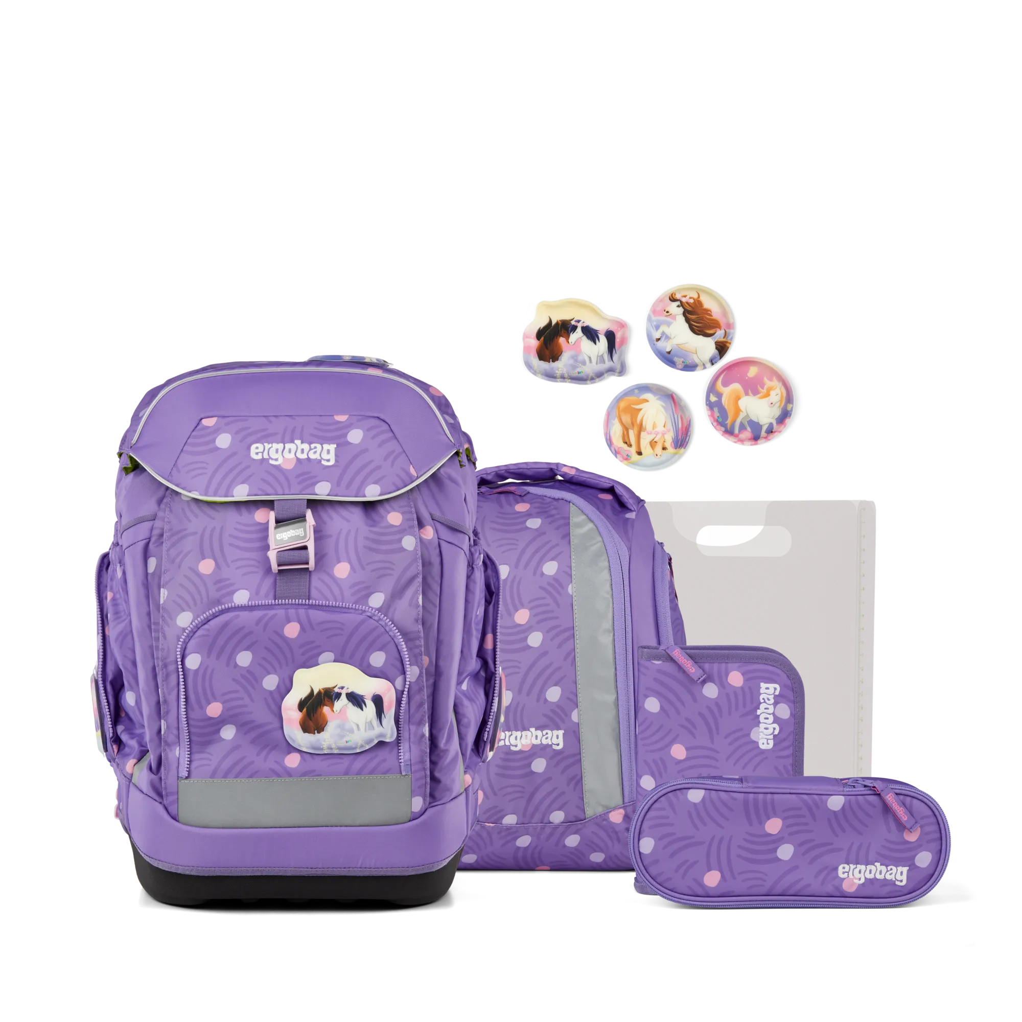 Ergobag - Pack Okul Çantası Seti Ponybearadise