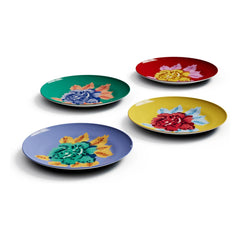 Lisa Corti - Indian Tiger Dessert Plates - Set of 4