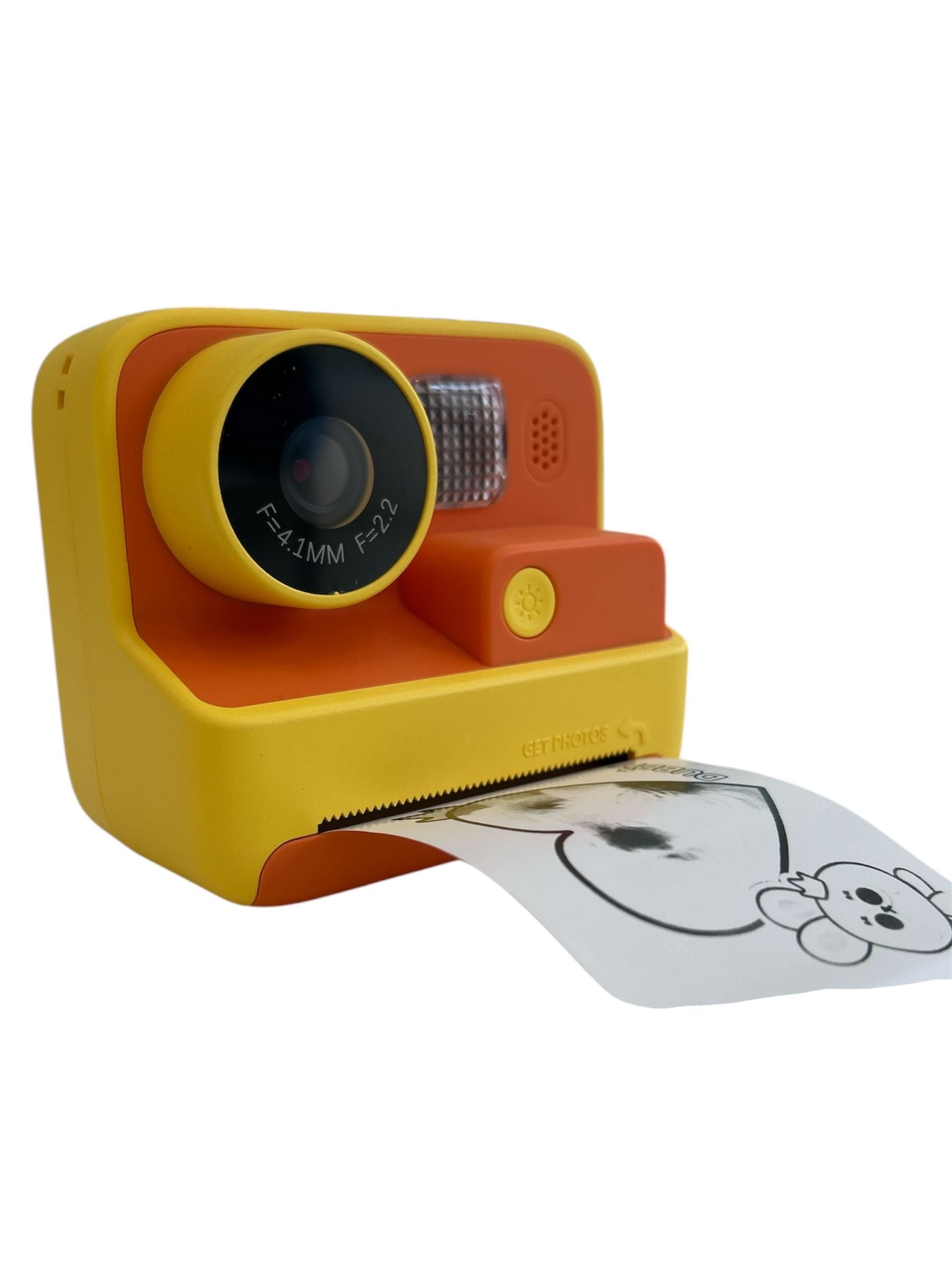 iPixi – Instant Print Digital Photo and Video Camera Orange
