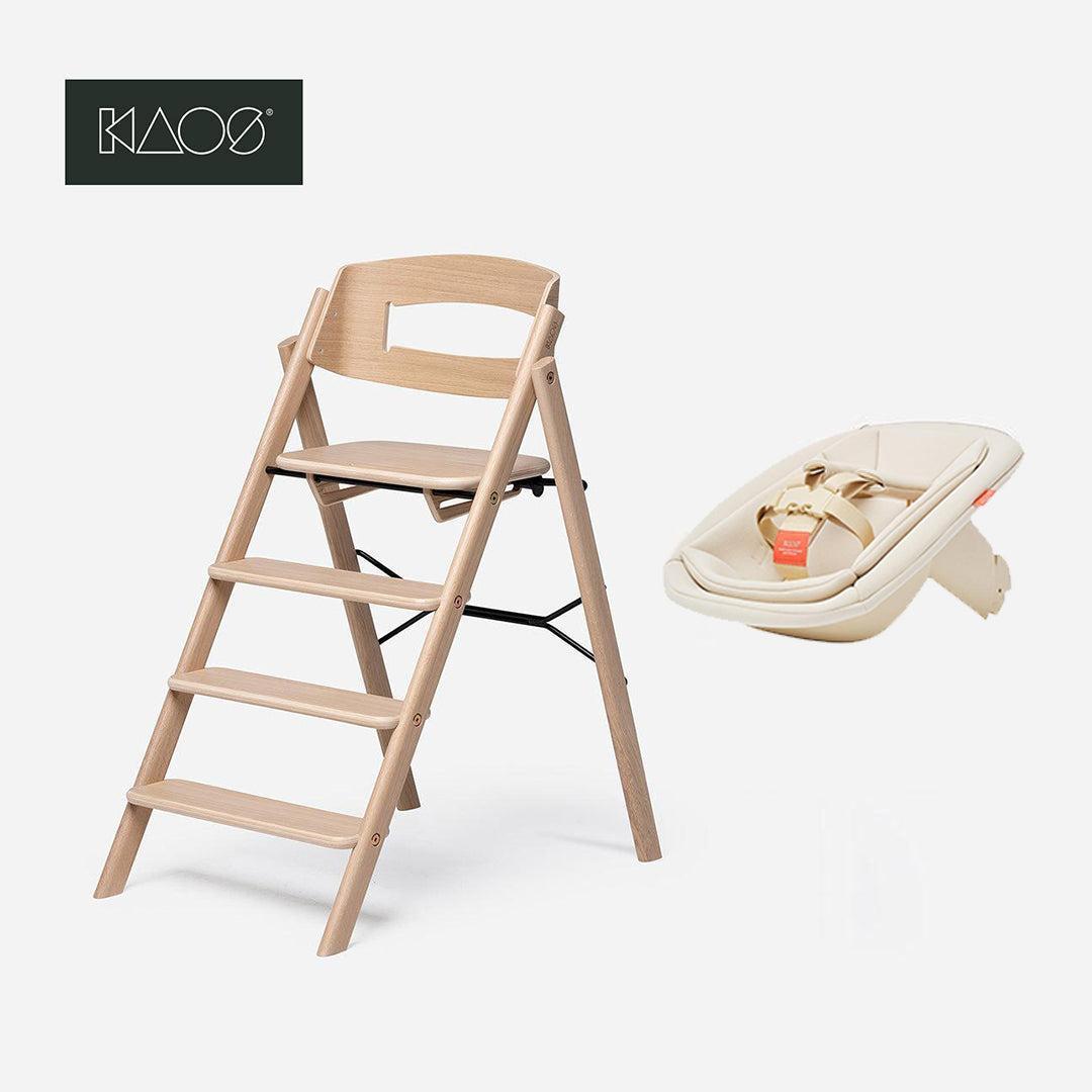 KAOS KLAPP® Newborn Kit-Highchairs-Natural/Oak- | Natural Baby Shower