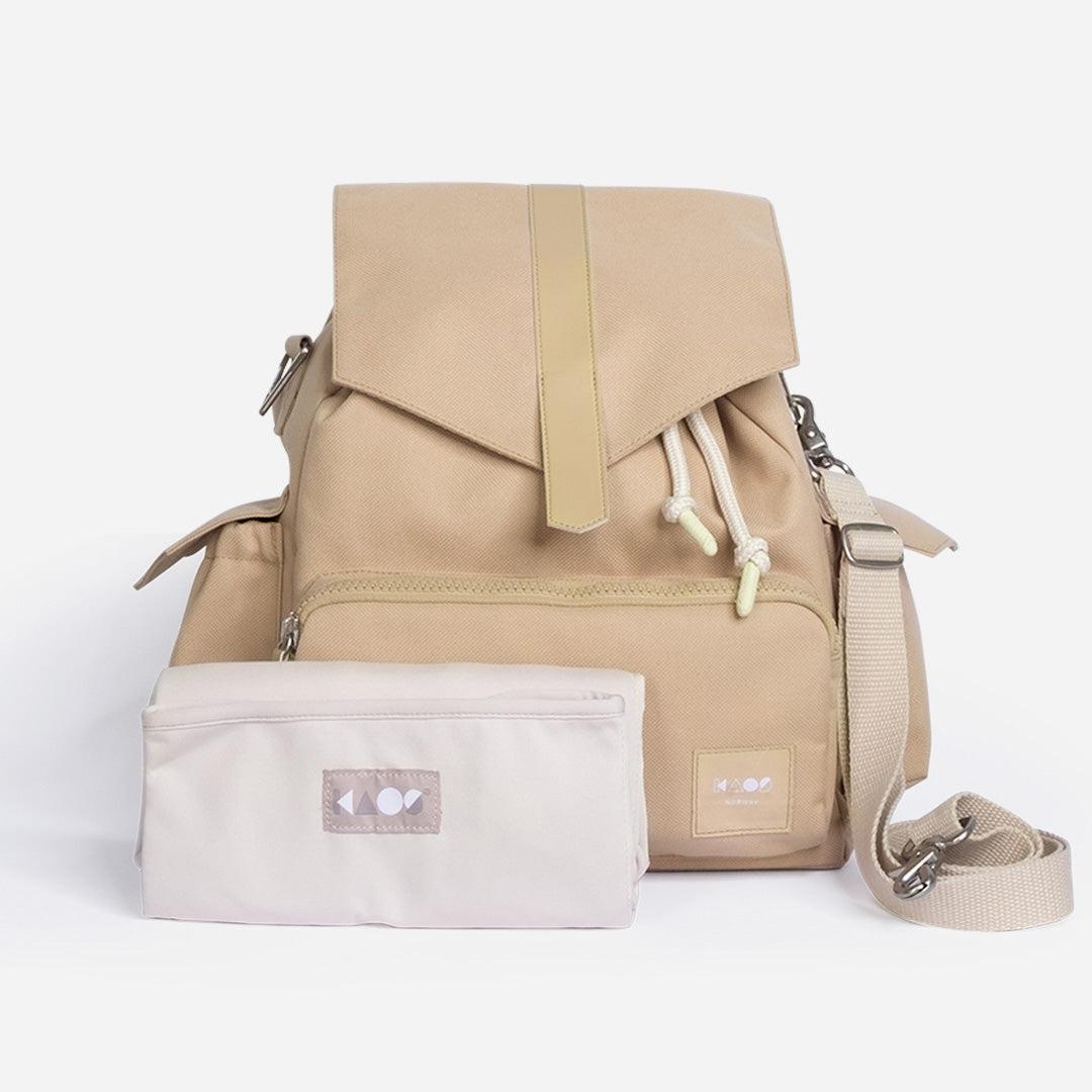KAOS Ransel Changing Bag - Beige-Changing Bags-Beige- | Natural Baby Shower