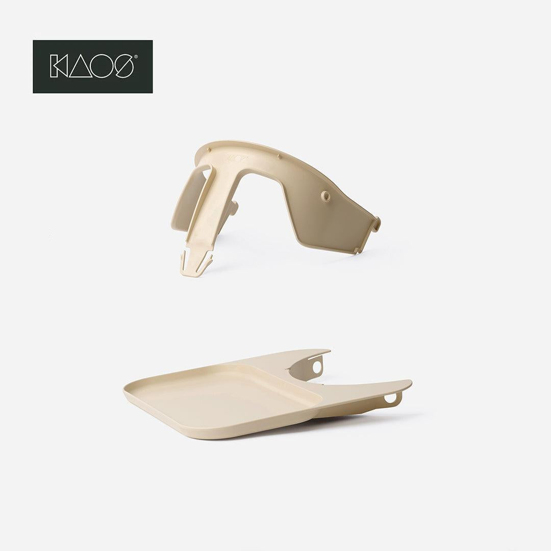 KAOS Safety Rail & Tray - Desert Sand-Highchair Accessories-Desert Sand- | Natural Baby Shower