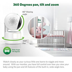 Leapfrog LF915 HD Video Baby Monitor-Baby Monitors- | Natural Baby Shower