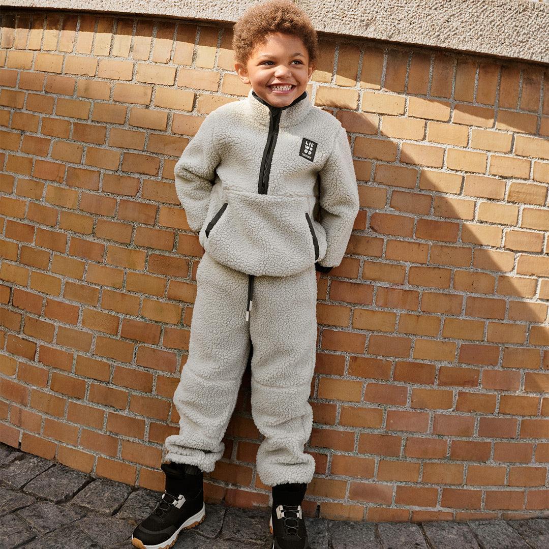 Liewood Balou Pile Sweatshirt - Mist-Jumpers + Sweatshirts-Mist-104 | Natural Baby Shower