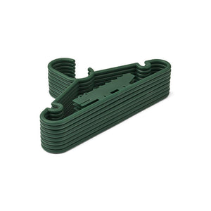 Liewood Falton Crocodile Hanger 8-pack - Garden Green-Clothing Storage-Garden Green-One Size | Natural Baby Shower