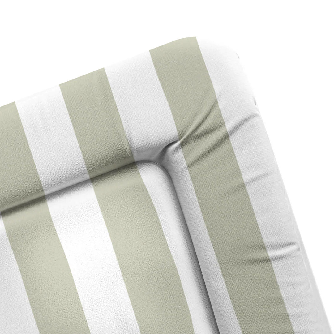 The Little Bumble Co. Standard Changing Mat - Green Stripe-Changing Mats-Green Stripe-one size | Natural Baby Shower