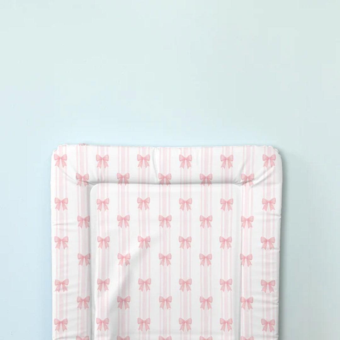The Little Bumble Co. Standard Changing Mat - Pink Bows-Changing Mats-Pink Bows-one size | Natural Baby Shower