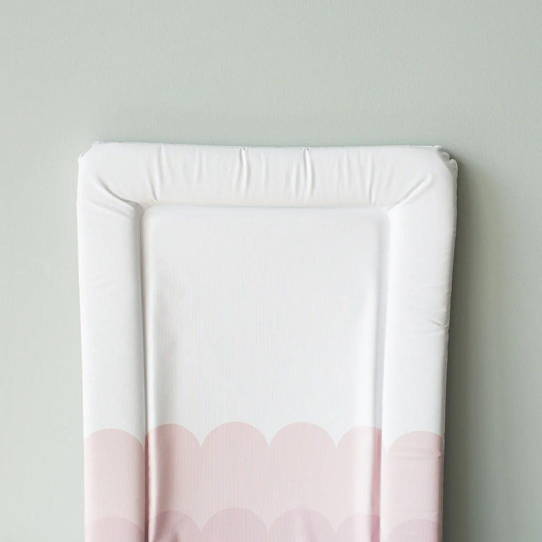 The Little Bumble Co. Standard Changing Mat - Pink Scallops-Changing Mats-Pink Scallops-one size | Natural Baby Shower