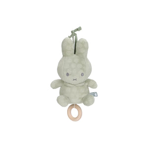 Little Dutch Miffy Music Box - Green Flowers-Musical Pulls-Green Flowers- | Natural Baby Shower