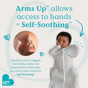 Love to Dream Swaddle Up (1.5 Tog) - Moon & Back - Dusty Pink-Sleeping Bags-Moon & Back - Dusty Pink-S | Natural Baby Shower